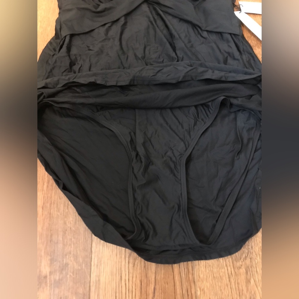 NWT Calvin Klein Skirted Overlay Swim Dress - Picture 3 of 8